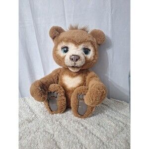 FurReal Cubby The Curious Bear Interactive Plush Toy - E4591 Works Teddy Bear